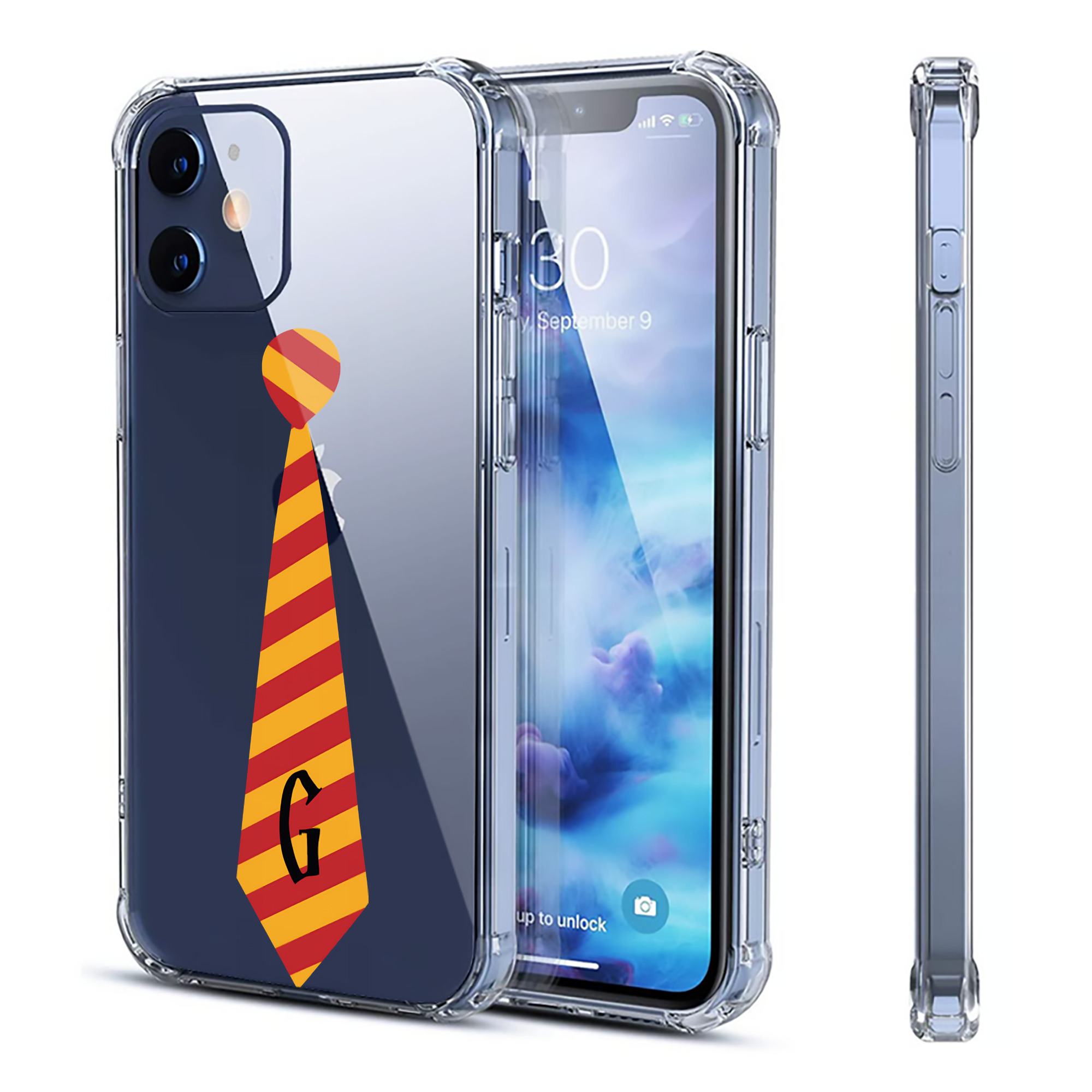 （画像用） Harry Potter ハリー・ポッターシリーズ 【iPhone 12シリーズ対応】透明スマホケース（クリアソフトケース）
